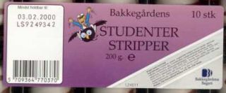 Studenter stripper